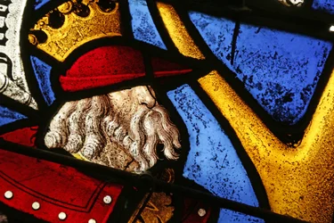 Vitrail représentant l